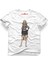 Naruto Kakashi Manga Anime Beyaz Erkek T-Shirt 1