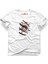 Naruto Kakashi Manga Anime Beyaz Erkek T-Shirt 1
