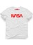 Nasa Mars Uzay Beyaz Erkek T-Shirt 1