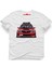 Subaru Red Line Beyaz Erkek T-Shirt 1