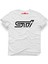 Subaru Sti Beyaz Erkek T-Shirt 1