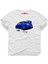 Subaru Beyaz Erkek T-Shirt 1