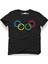 Olimpiyat Olimpia Siyah Erkek T-Shirt 1