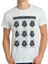 Star Wars Darth Vader Beyaz Erkek T-Shirt 1