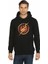 Flash Siyah Kapüşonlu Erkek Sweatshirt Hoodie 1