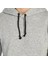 Gri Kışlık Kalın Kapüşonlu Erkek Sweatshirt Hoodie 4