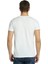 Illuminated Skull Beyaz Erkek T-Shirt 4