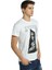 Mike Tyson Boks Beyaz Erkek T-Shirt 3