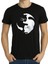 Yin Yang Kedi Siyah Erkek T-Shirt 1