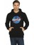Big Bang Theory Nasa Siyah Erkek Kapüşonlu Sweatshirt 1