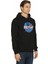 Big Bang Theory Nasa Siyah Erkek Kapüşonlu Sweatshirt 3