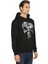 The Punisher Siyah Kapüşonlu Erkek Sweatshirt 3