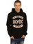 Ac/Dc Siyah Kapüşonlu Erkek Sweatshirt 1