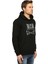90'Lar Alternative Siyah Kapüşonlu Erkek Sweatshirt 3