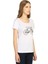 Bisiklet Beyaz Kadın T-Shirt 3