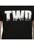 The Walking Dead Siyah Erkek T-Shirt 2