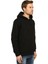 Siyah Kapüşonlu Erkek Sweatshirt Hoodie 2