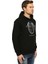 Joy Division Siyah Kapüşonlu Erkek Sweatshirt Hoodie 3