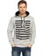 Charlie Chaplin Gri Kapüşonlu Erkek Sweatshirt Hoodie 1