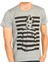 Charlie Chaplin Gri Erkek T-Shirt 1