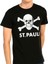 St. Pauli Futbol Siyah Erkek T-Shirt 1