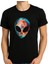 Alien Cosmos Siyah Erkek T-Shirt 1