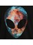 Alien Cosmos Siyah Erkek T-Shirt 2