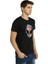 Alien Cosmos Siyah Erkek T-Shirt 4