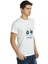 Work Hard Play Hard Beyaz Erkek T-Shirt 4