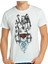 Wolf Girl Dreamcatcher Beyaz Erkek T-Shirt 1