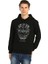 Mr Robot Siyah Kapüşonlu Erkek Sweatshirt Hoodie 1