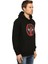 Deadpool Siyah Kapüşonlu Erkek Sweatshirt Hoodie 3