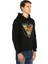 Piramit Siyah Kapüşonlu Erkek Sweatshirt Hoodie 3
