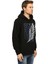 Attack On Titan Siyah Kapüşonlu Erkek Sweatshirt Hoodie 3