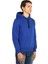 Kobalt Mavi Kışlık Kalın Kapüşonlu Erkek Sweatshirt 2