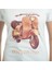 Motorsiklet Vespa Beyaz Kadın T-Shirt 2