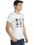 Motorsiklet Kasklar Beyaz Erkek T-Shirt 3