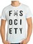 Mr. Robot Fsociety Beyaz Erkek T-Shirt 1