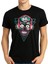 Stereo Skull Siyah Erkek T-Shirt 1