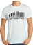 Barcode Beyaz Erkek T-Shirt 1