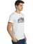 Barcode Beyaz Erkek T-Shirt 3