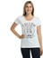 White Rabbit Beyaz Kadın T-Shirt 1