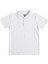Beyaz Kısa Kol Çocuk Okul Lakos Tişört/T-Shirt - 80238-001 1