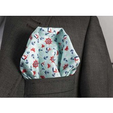 Exve Exclusive Mint Yeşil Denizci Cep Yaka Mendili