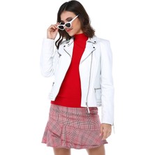 Dericlub Yb-2039 Kadın Deri Mont