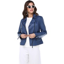 Dericlub Yb-2039 Hakiki Deri Kadın Mont