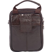 Ççs 30969 Deri Portföy Çanta Kahve