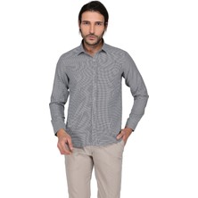 Buenza Sry 2429 Uzun Kol Slim Fit Gömlek-Siyah
