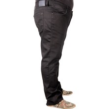 ModeXL Büyük Beden Erkek Pantolon Kot 18963 Siyah