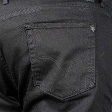 ModeXL Büyük Beden Erkek Pantolon Kot 18963 Siyah
